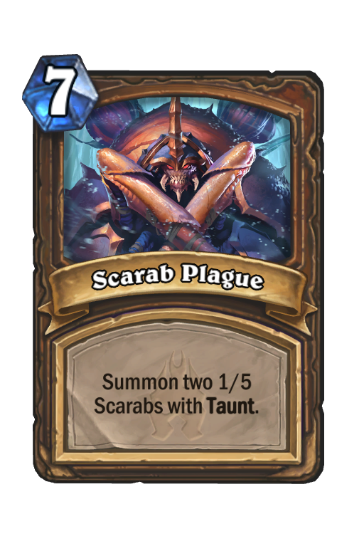 Scarab Plague Hearthstone kártya