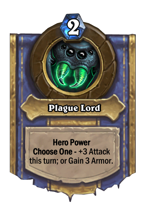 Plague Lord Hearthstone kártya
