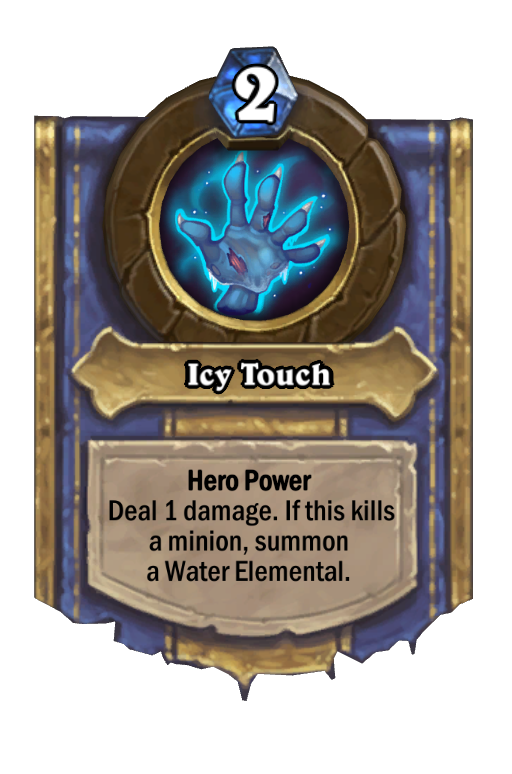 Icy Touch Hearthstone kártya