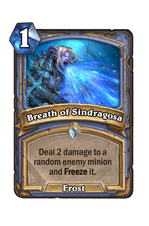 Breath of Sindragosa Hearthstone kártya