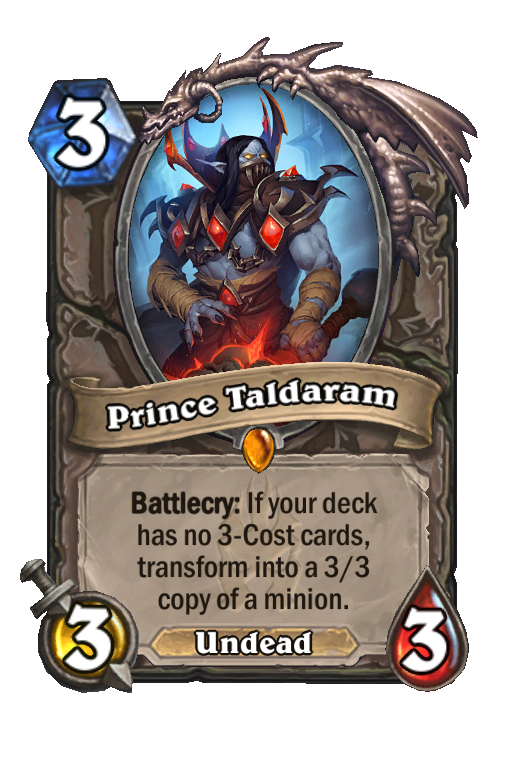 Prince Taldaram Hearthstone kártya