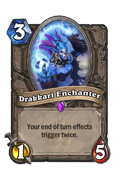 Drakkari Enchanter Hearthstone kártya