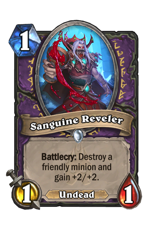 Sanguine Reveler Hearthstone kártya