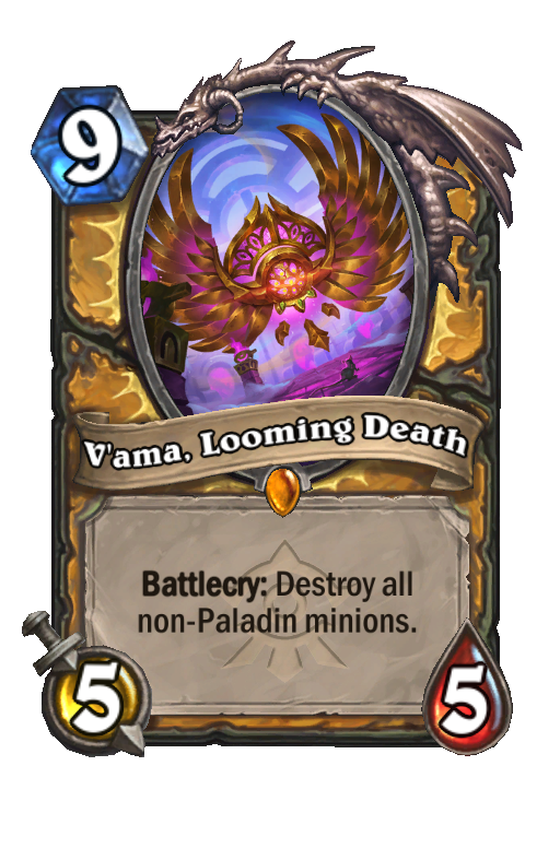 V'ama, Looming Death Hearthstone kártya