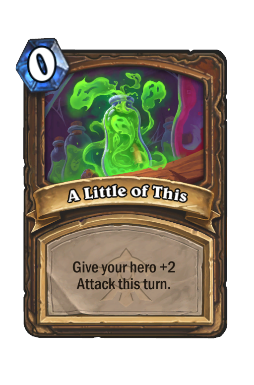 A Little of This Hearthstone kártya