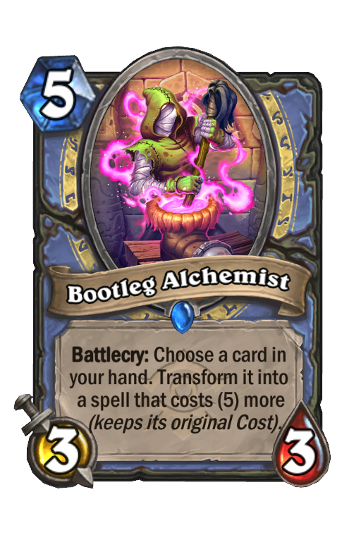 Bootleg Alchemist Hearthstone kártya