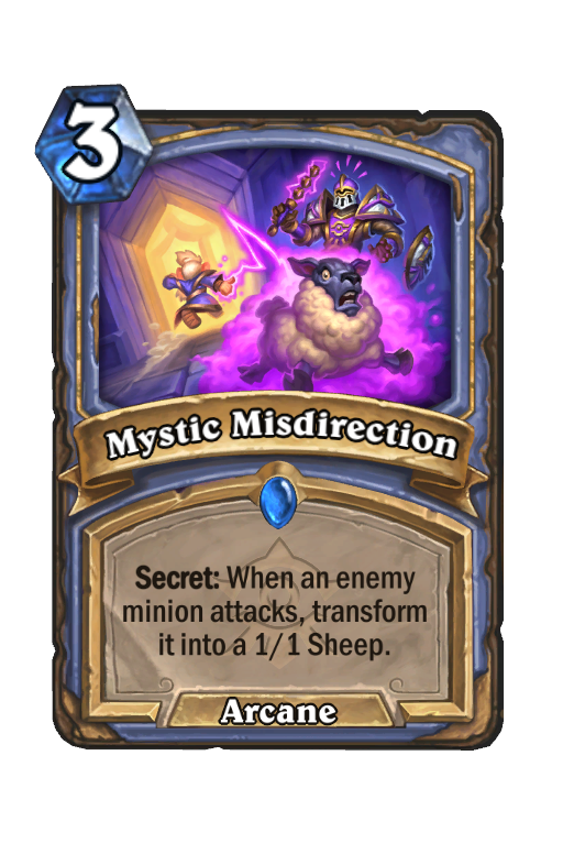 Mystic Misdirection Hearthstone kártya