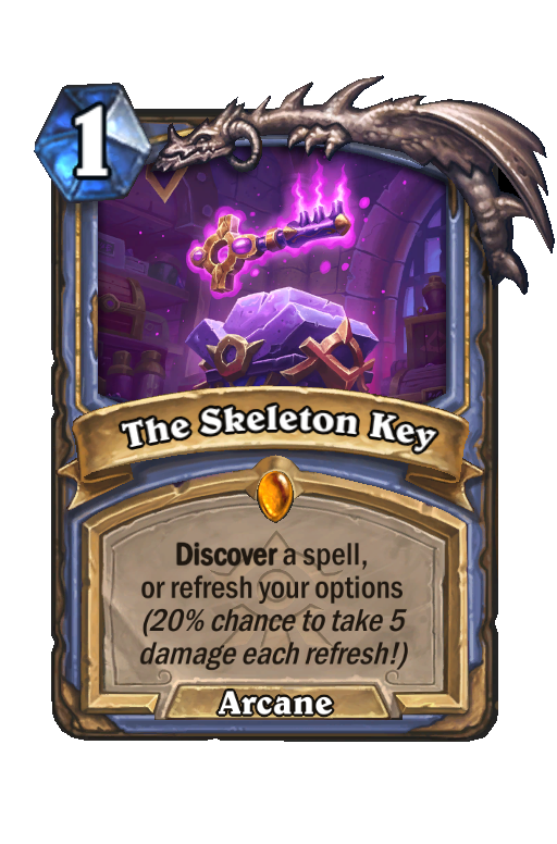 The Skeleton Key Hearthstone kártya