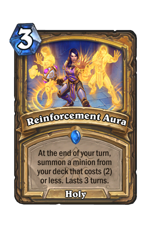 Reinforcement Aura Hearthstone kártya