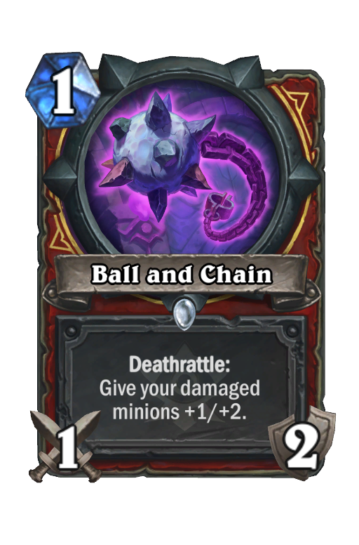 Ball and Chain Hearthstone kártya