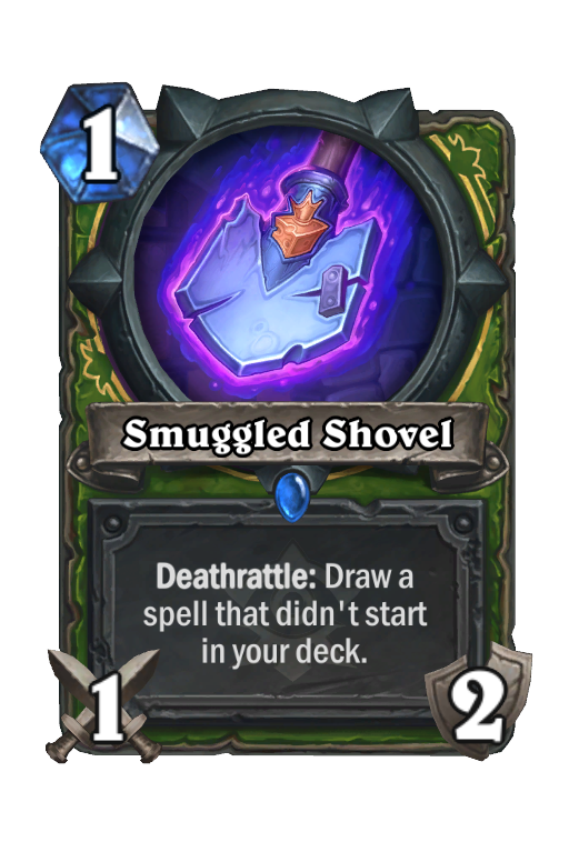 Smuggled Shovel Hearthstone kártya