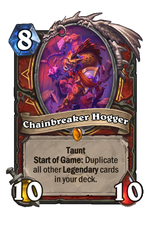 Chainbreaker Hogger Hearthstone kártya