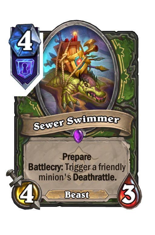 Sewer Swimmer Hearthstone kártya