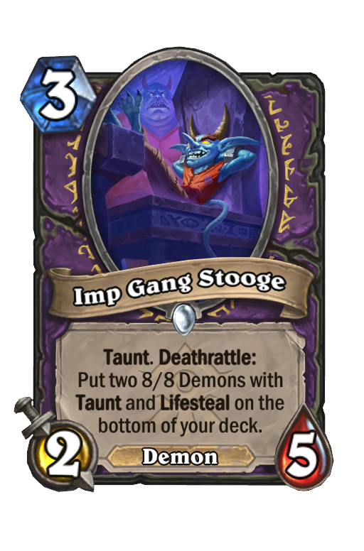 Imp Gang Stooge Hearthstone kártya