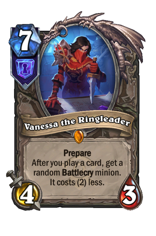 Vanessa the Ringleader Hearthstone kártya