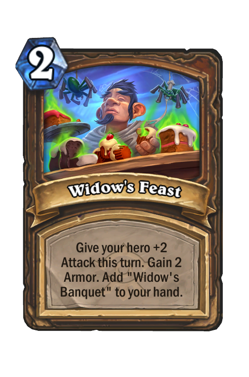 Widow's Feast Hearthstone kártya
