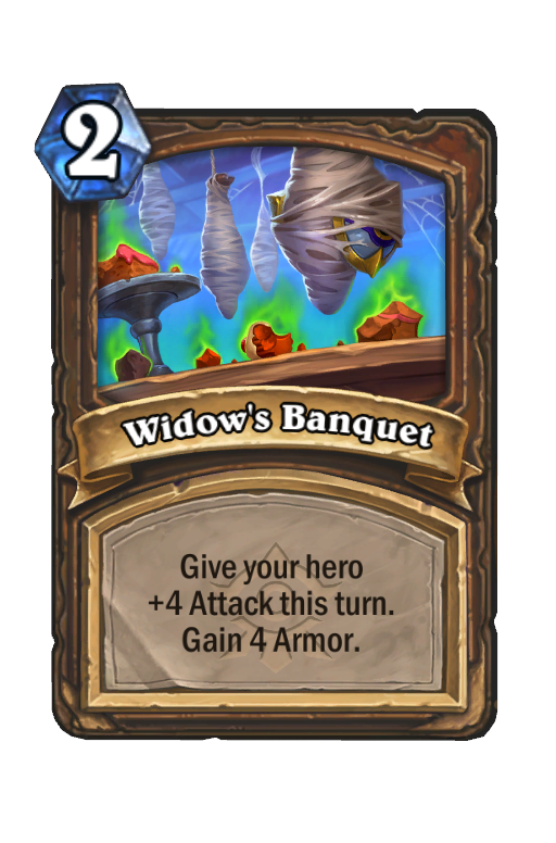 Widow's Banquet Hearthstone kártya