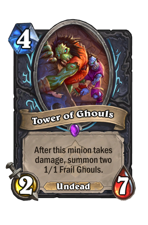 Tower of Ghouls Hearthstone kártya