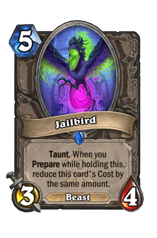 Jailbird Hearthstone kártya
