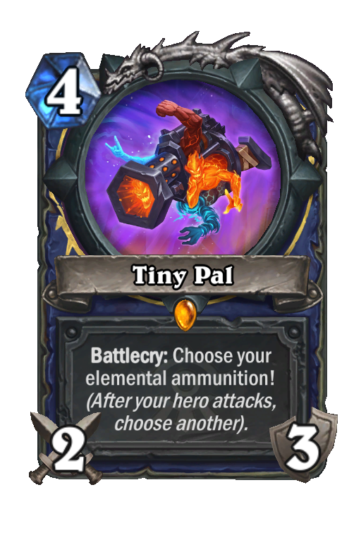 Tiny Pal Hearthstone kártya