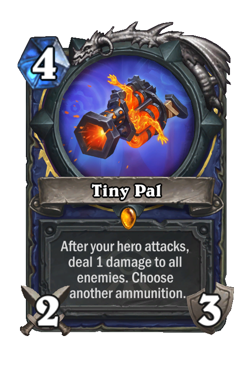 Tiny Pal Hearthstone kártya