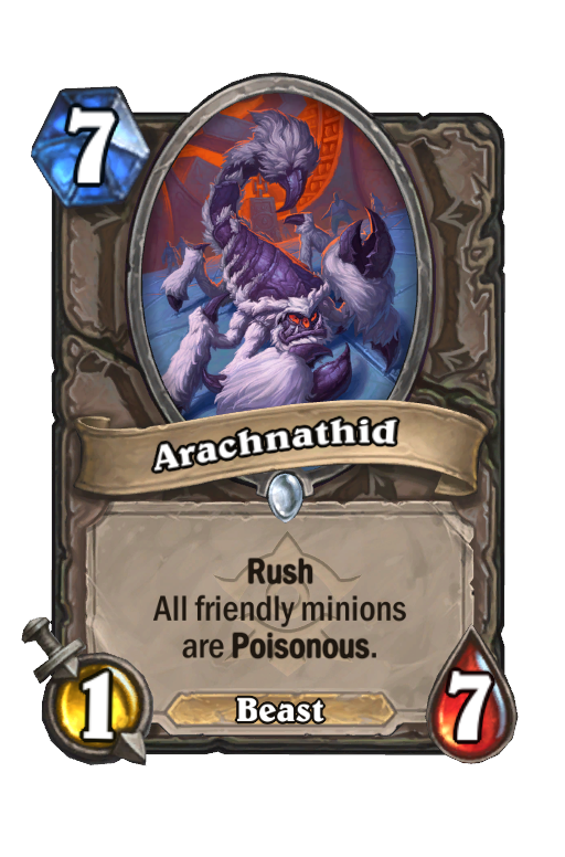 Arachnathid Hearthstone kártya