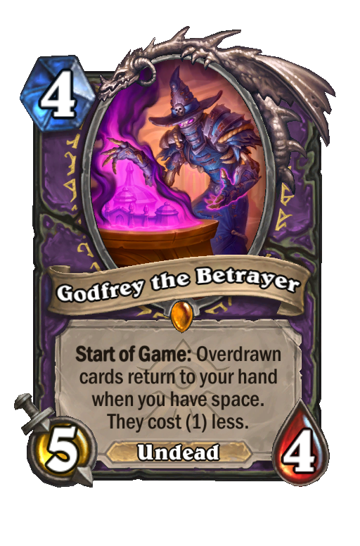 Godfrey the Betrayer Hearthstone kártya