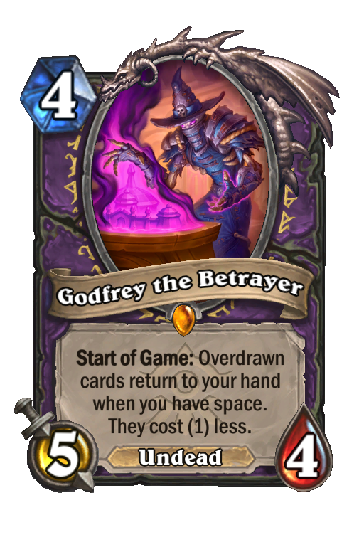 Godfrey the Betrayer Hearthstone kártya