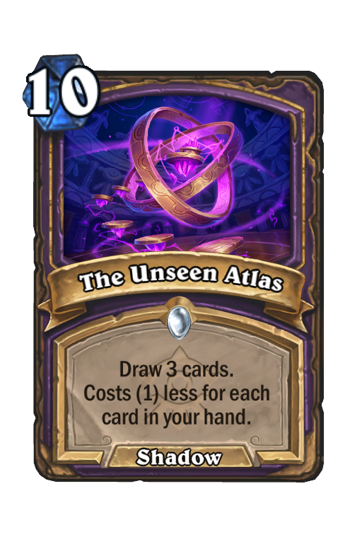 The Unseen Atlas Hearthstone kártya