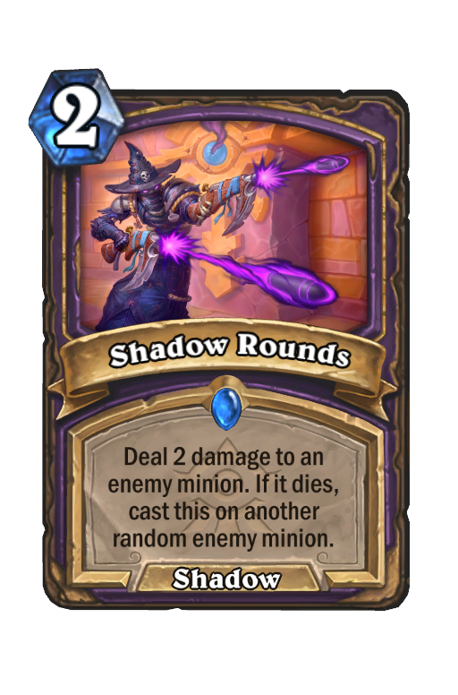 Shadow Rounds Hearthstone kártya