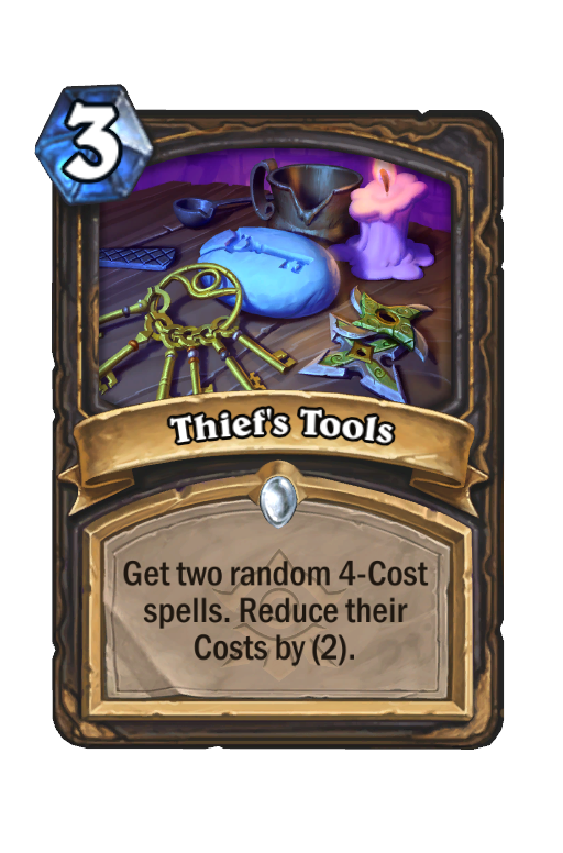 Thief's Tools Hearthstone kártya