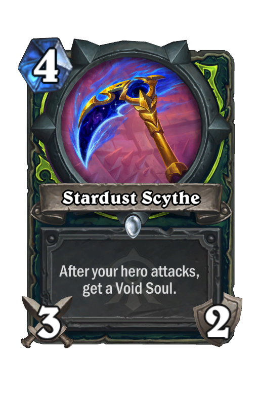 Stardust Scythe Hearthstone kártya