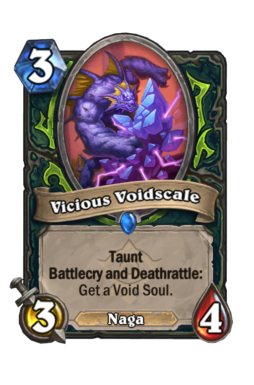 Vicious Voidscale Hearthstone kártya