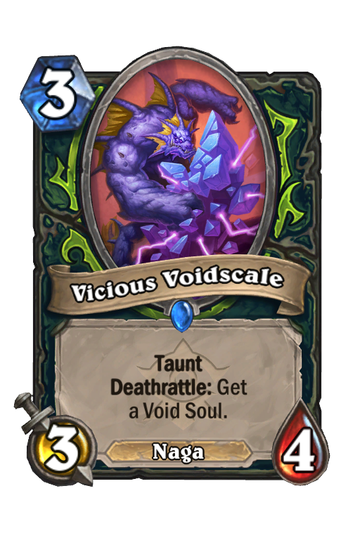 Vicious Voidscale Hearthstone kártya