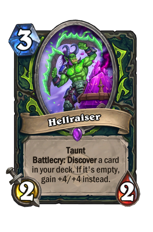 Hellraiser Hearthstone kártya