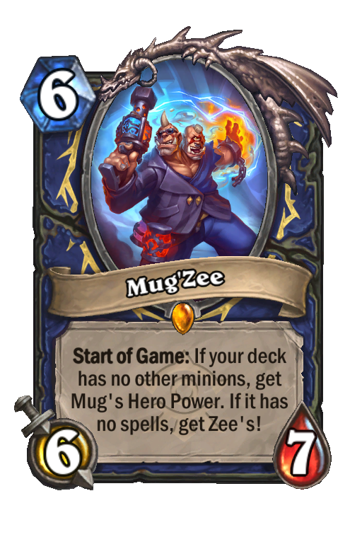 Mug'Zee Hearthstone kártya
