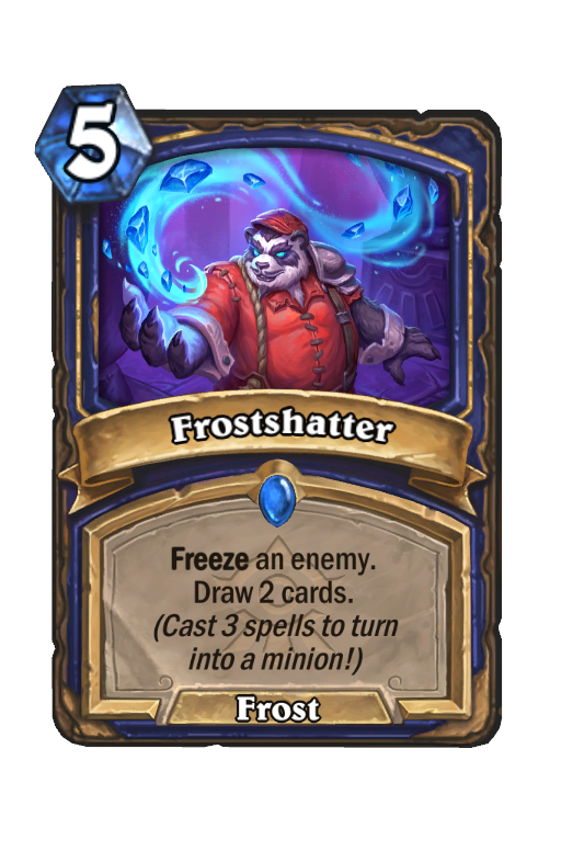 Frostshatter Hearthstone kártya