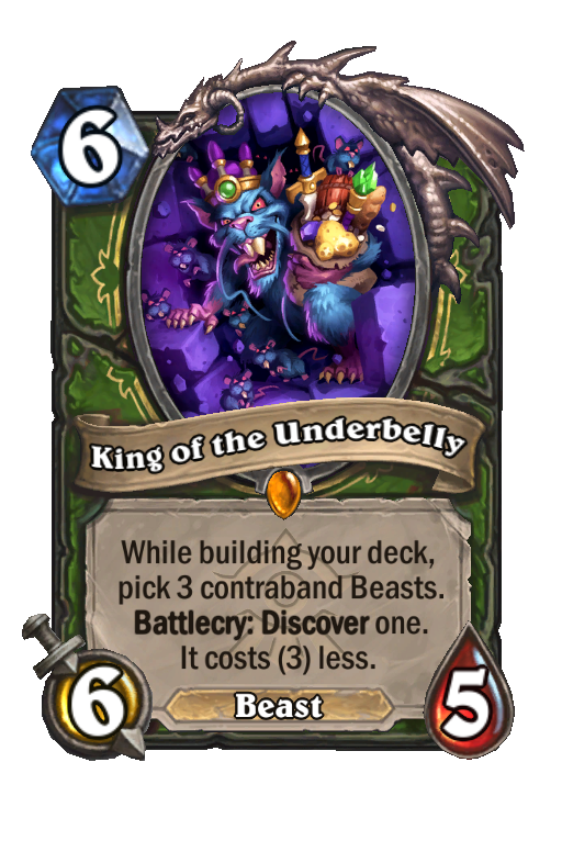 King of the Underbelly Hearthstone kártya