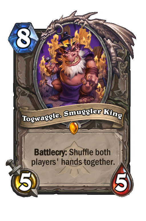 Togwaggle, Smuggler King Hearthstone kártya