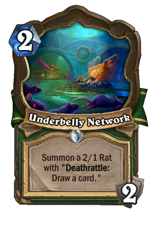 Underbelly Network Hearthstone kártya
