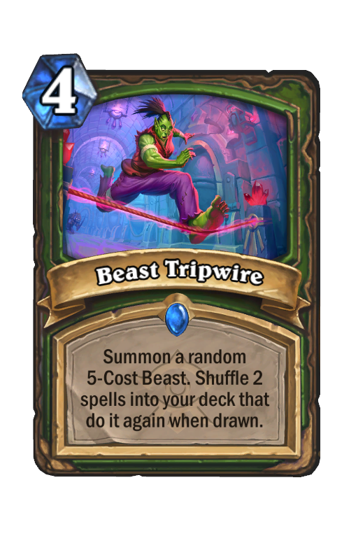 Beast Tripwire Hearthstone kártya