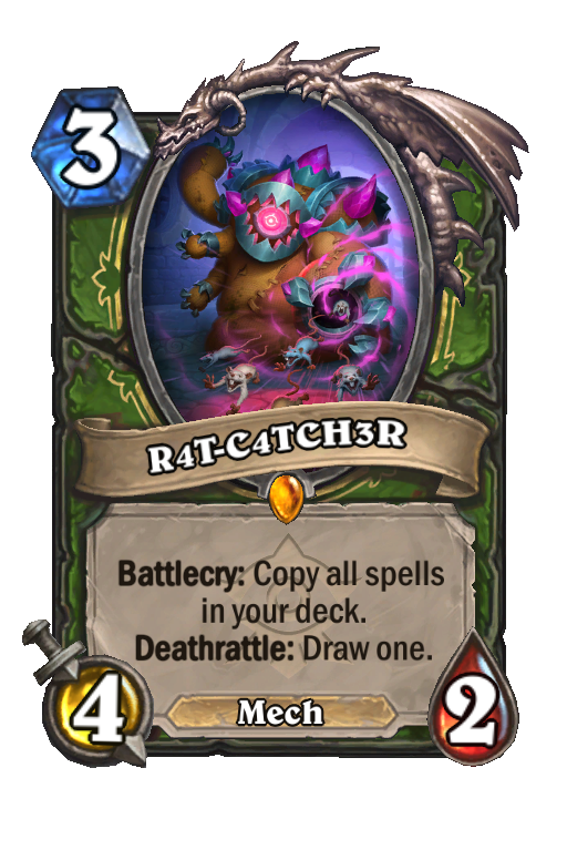 R4T-C4TCH3R Hearthstone kártya