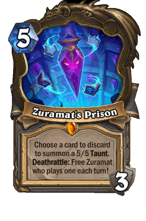 Zuramat's Prison Hearthstone kártya