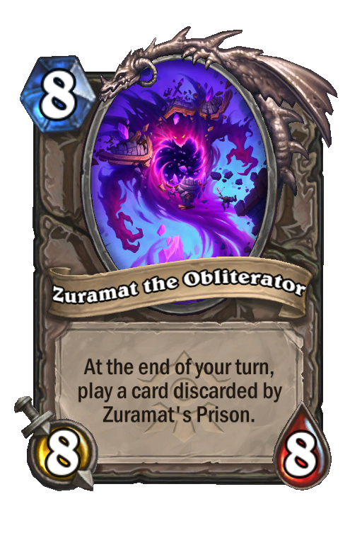 Zuramat the Obliterator Hearthstone kártya