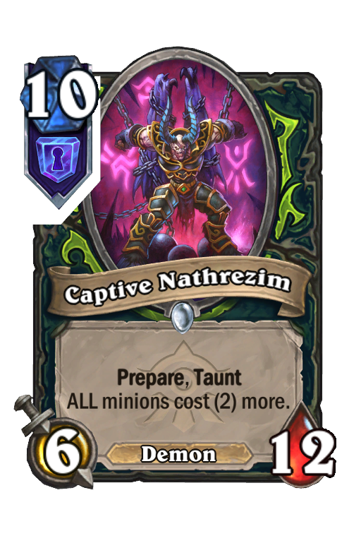 Captive Nathrezim Hearthstone kártya