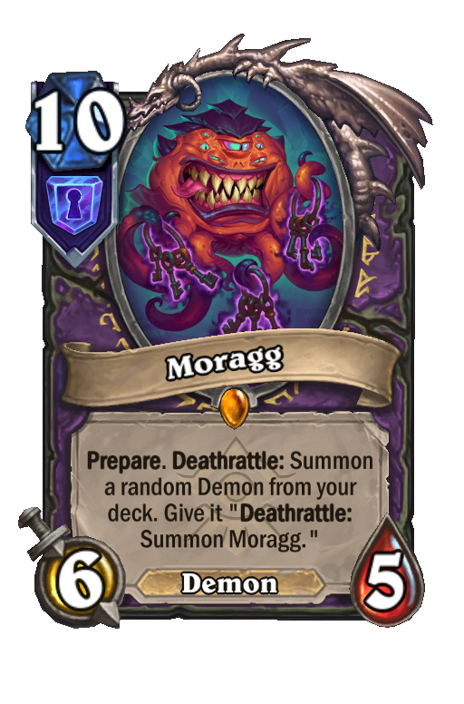 Moragg Hearthstone kártya