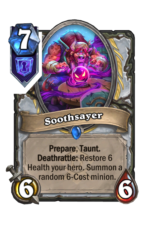Soothsayer Hearthstone kártya