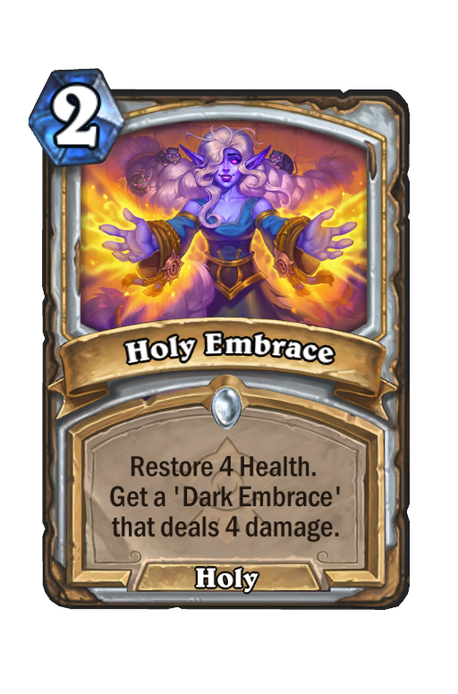 Holy Embrace Hearthstone kártya