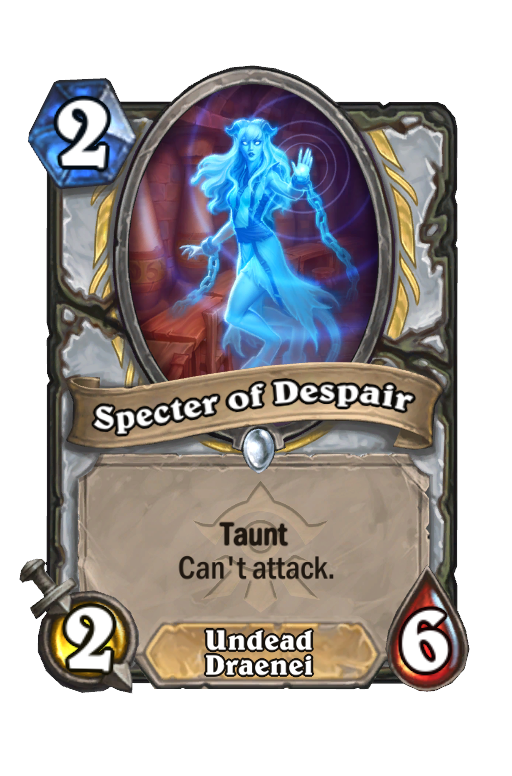 Specter of Despair Hearthstone kártya
