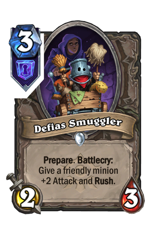 Defias Smuggler Hearthstone kártya